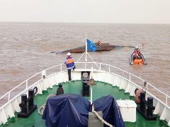 江蘇鹽城漁船相撞事故--2人遇難，1人失蹤